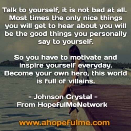 Become your own hero 