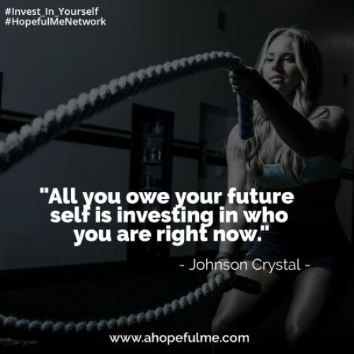Invest in yourself 