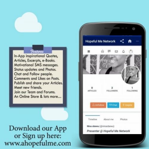Profile page card