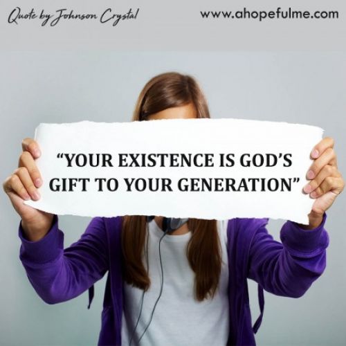 Your existence! 