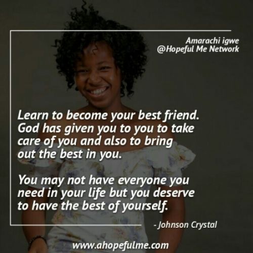 Become your Best friend 