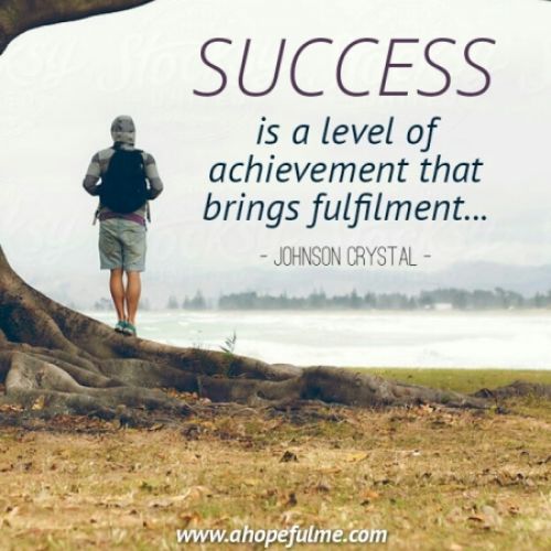 Definition of success 