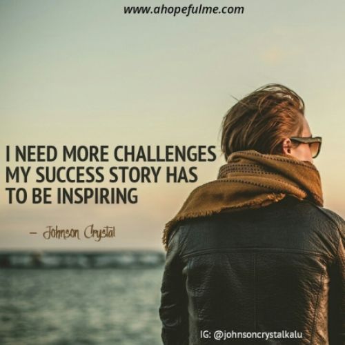It has to be inspiring 