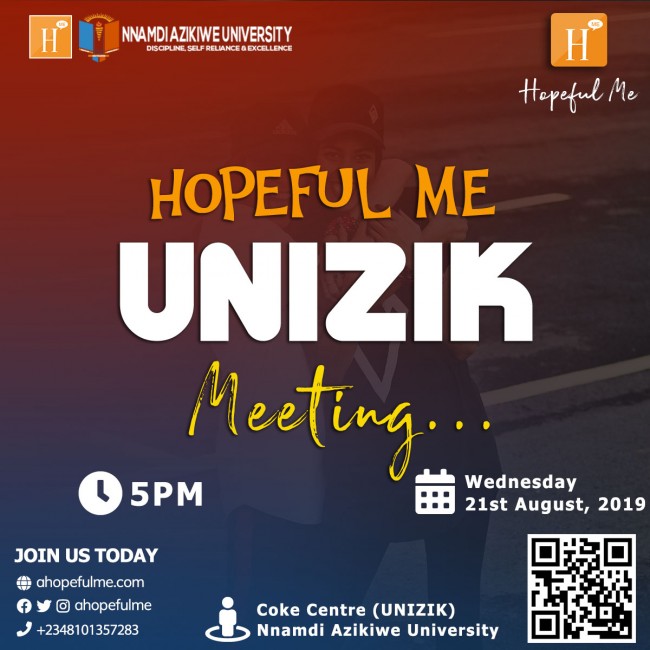 Let's inspire UNIZIK 
