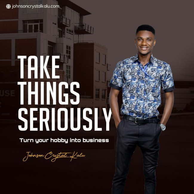 TAKE THINGS SERIOUSLY