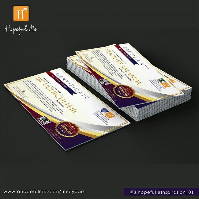 B.Hopeful Certificates