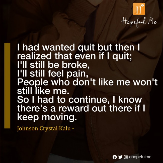 Quitting is difficult 