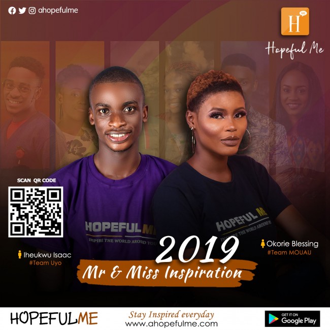 Mr and Miss inspiration 2019