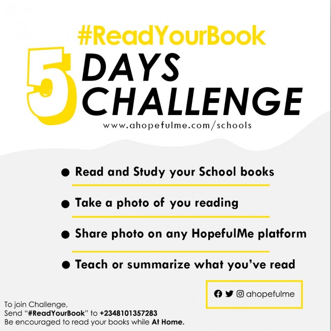 #ReadYourBook Challenge 