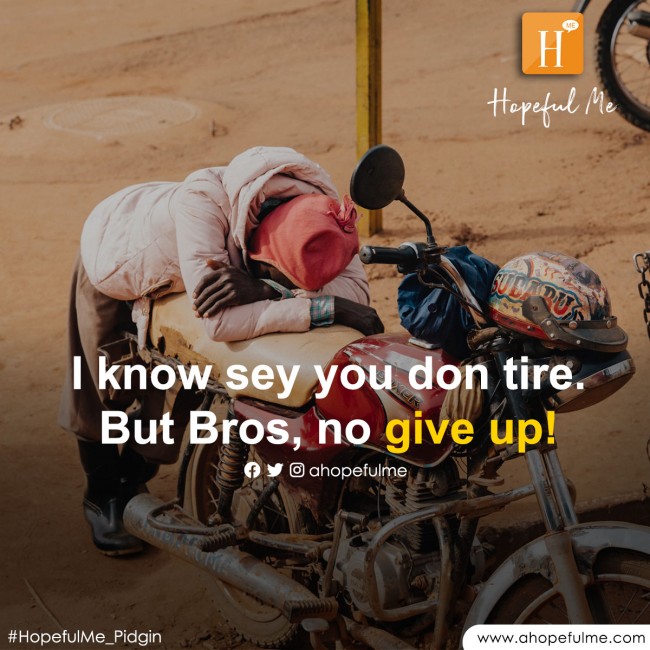 No give up