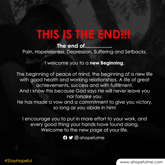 The end 