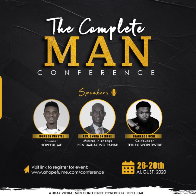 THE COMPLETE MAN CONFERENCE Speakers