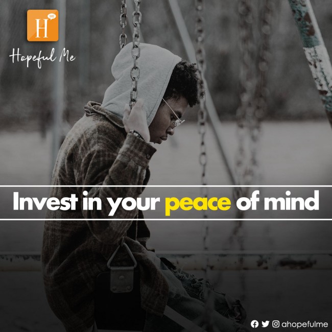 Peace of mind 