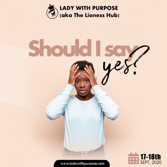 SHOULD I SAY YES?