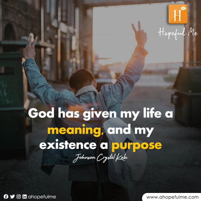 Meaning and purpose 