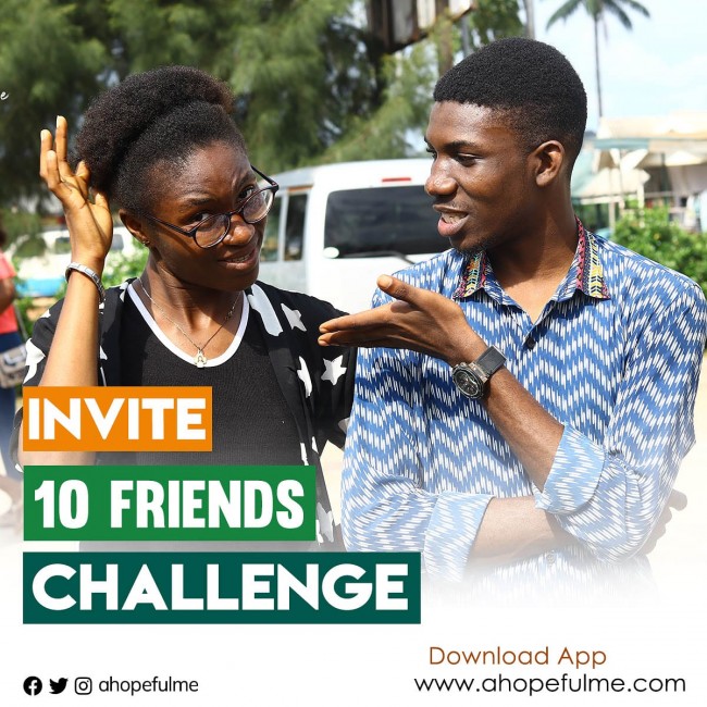 invite friends challenge 