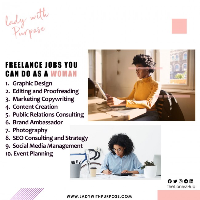 Freelance Jobs for women