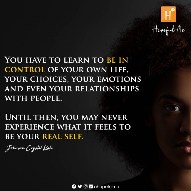 Experience your real self  