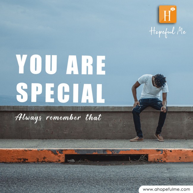 You are still special 