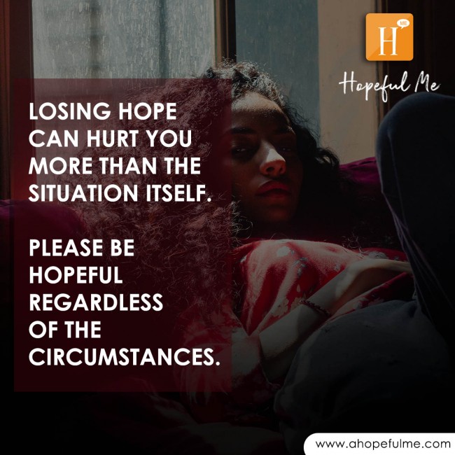 why I'm hopeful 