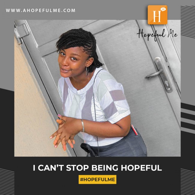 I can't stop being HOPEFUL