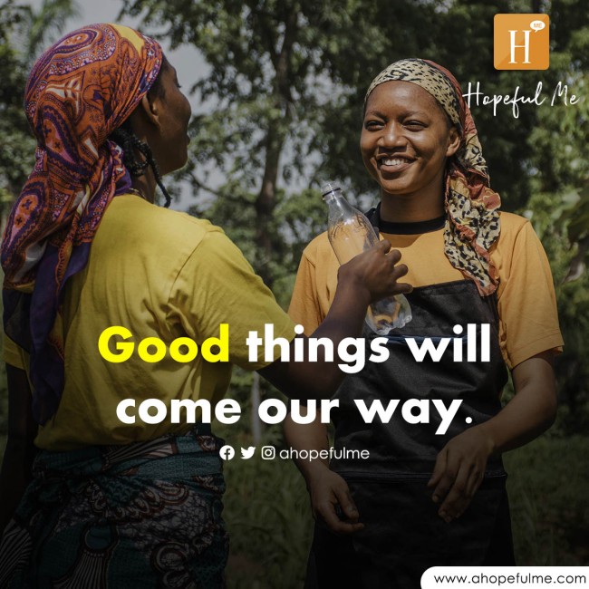 Good things 