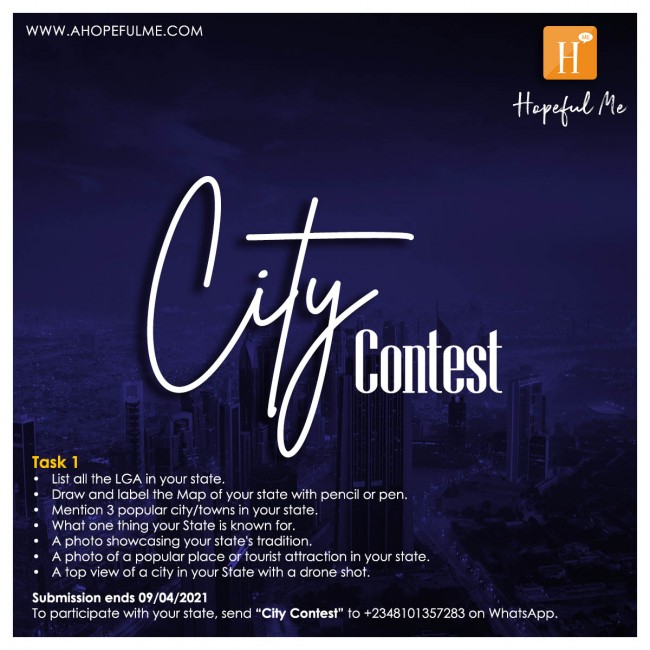 City contest preliminary 