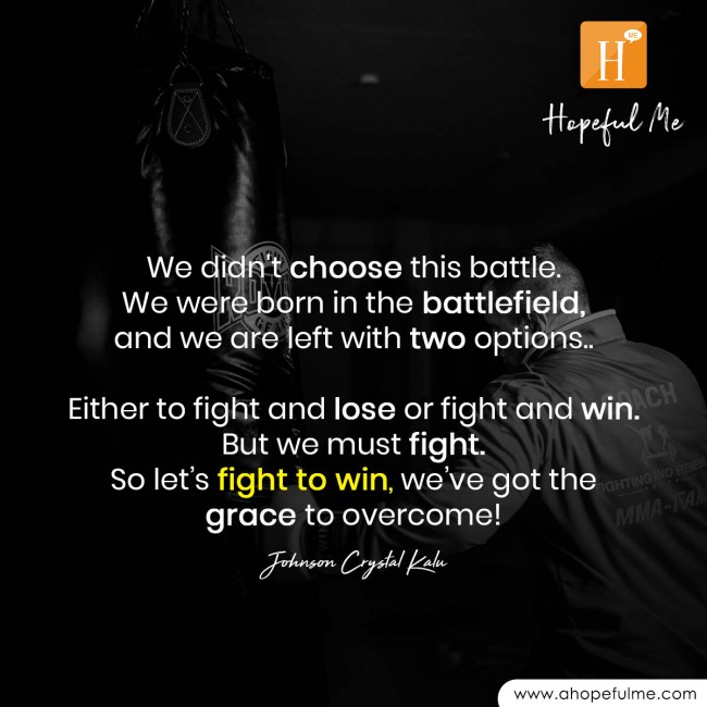 Fight to win