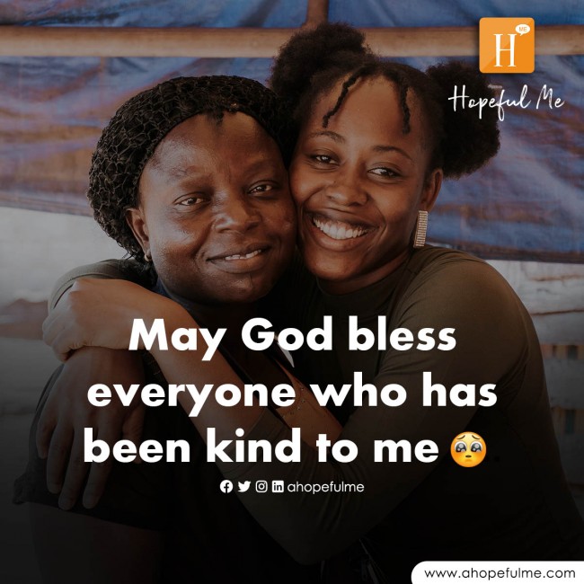 Kind to me