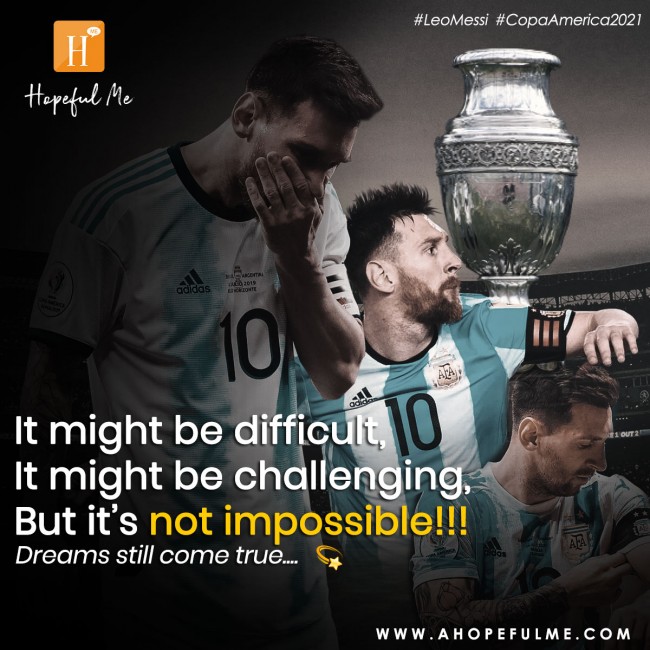 Leo Messi Copa America story
