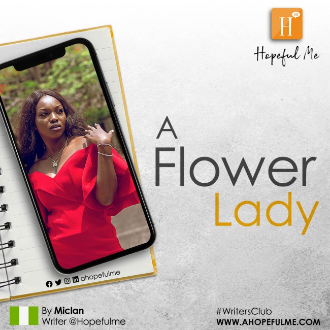 A flower Lady