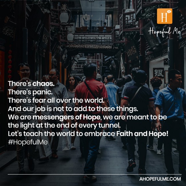 Embrace fashion and Hope 