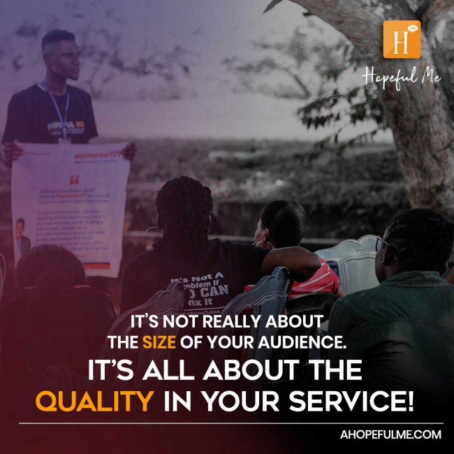 Quality in your service 