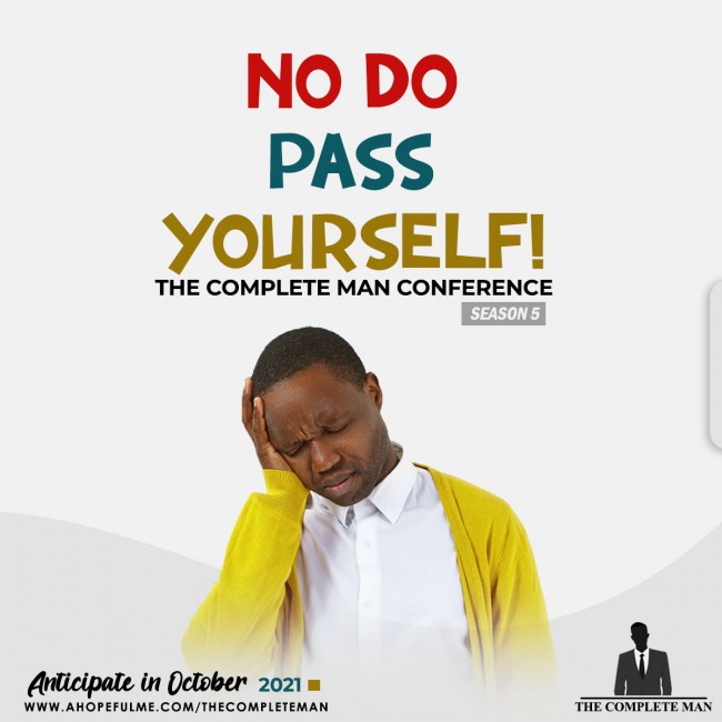 NO DO PASS YOURSELF 