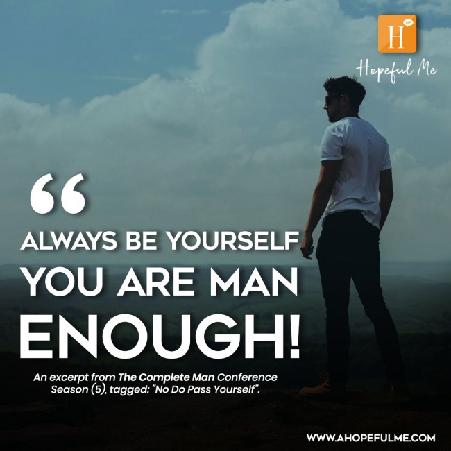 I'm Man Enough