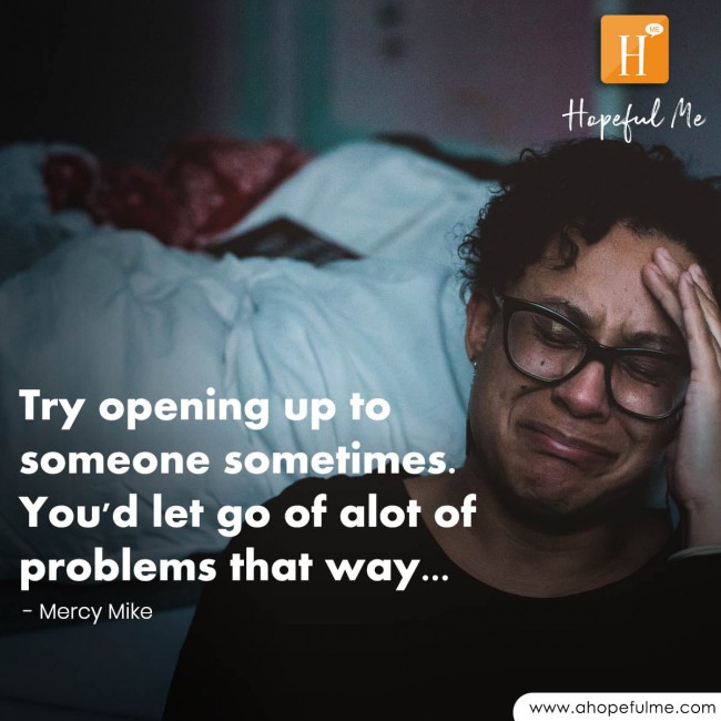 Open up