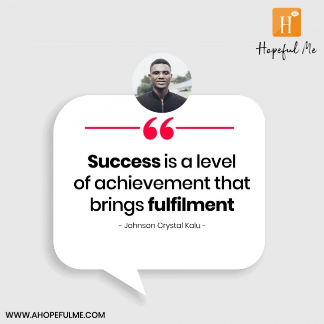 What success is