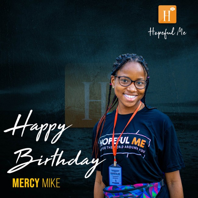 Happy birthday to Mercy Mike. 