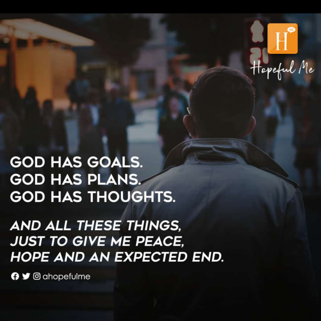 GOD'S PLAN FOR YOU