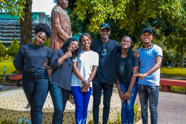 LagosTour Movie shoot at UNILAG 