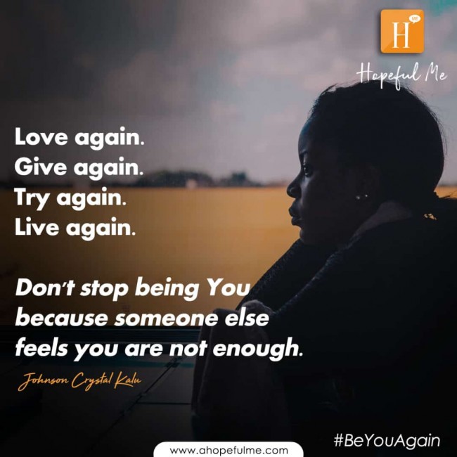 You are enough 