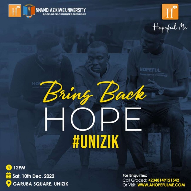 BRING BACK HOPE 