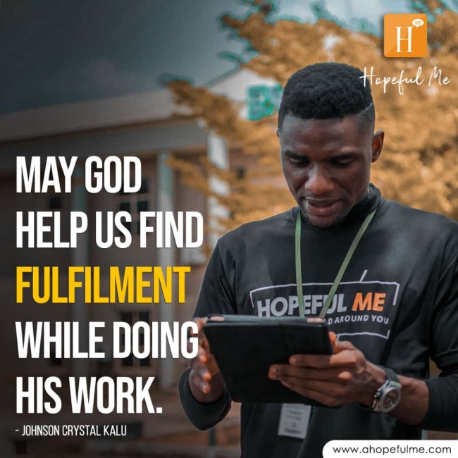 Fulfillment 