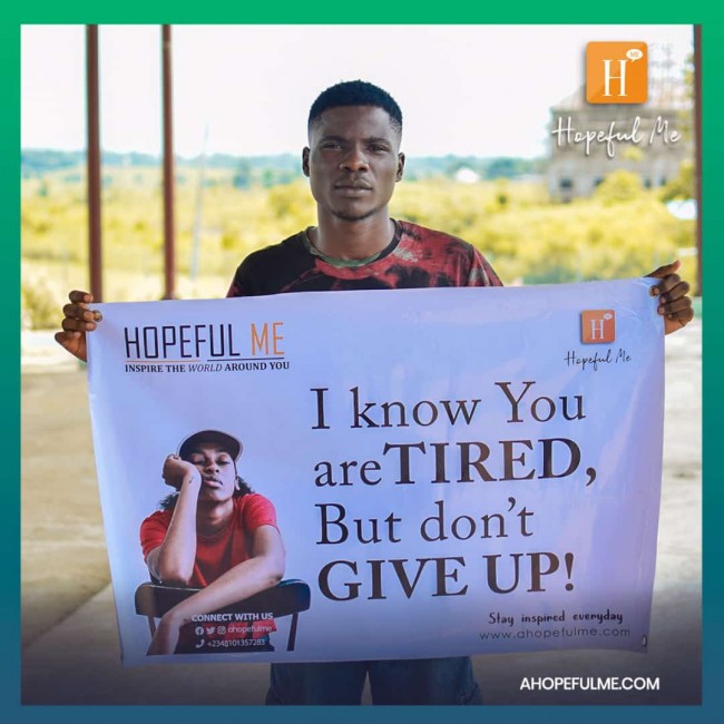 PLEASE DON'T GIVE UP