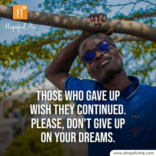 Keep pushing
