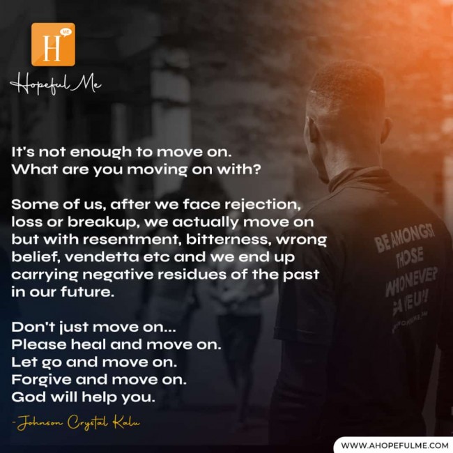 Move on