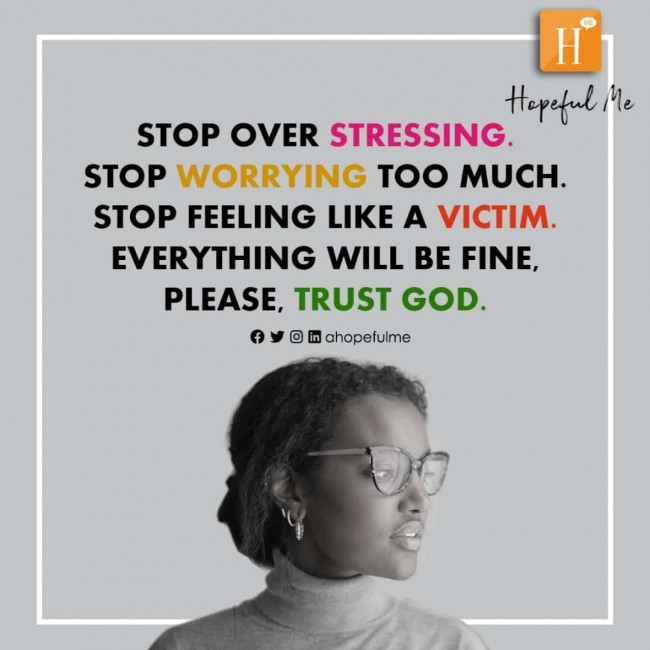 Trust God 