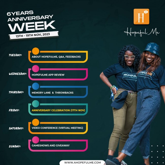 ANNIVERSARY WEEK 