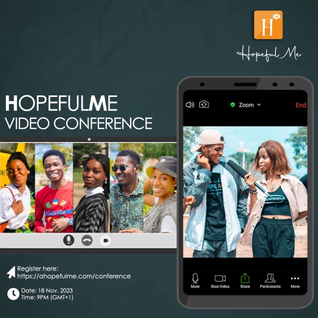 HopefulMe Anniversary Week video conference