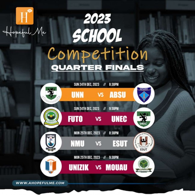 School competition quarter finals 